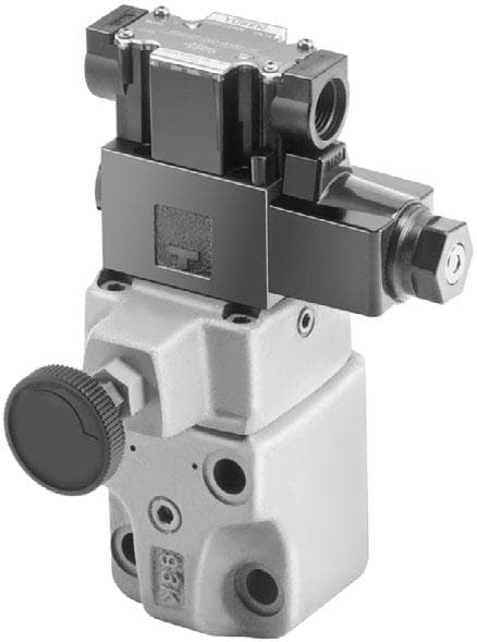 Solenoid controlled relief valve BST/BSG